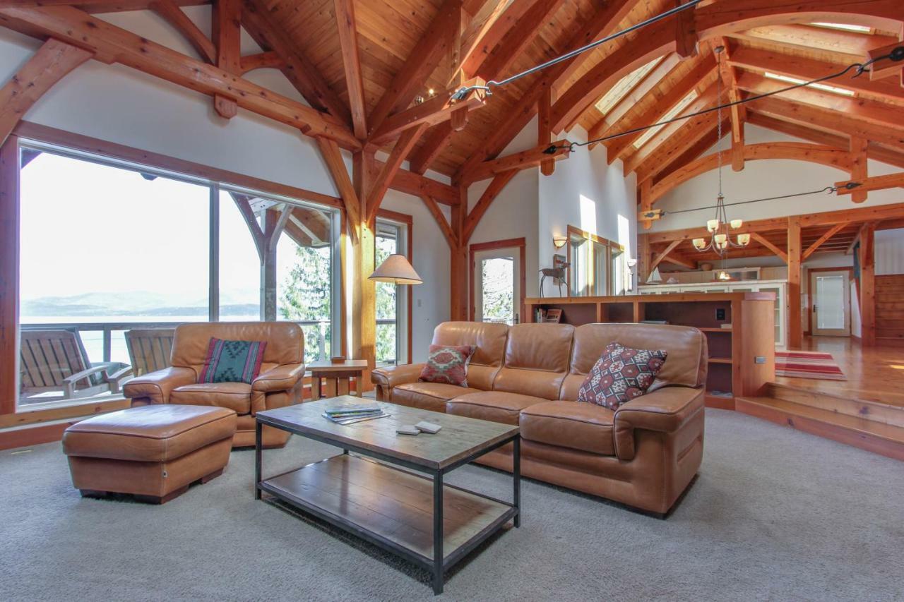 Bottle Bay Lakefront Lodge Sandpoint Esterno foto