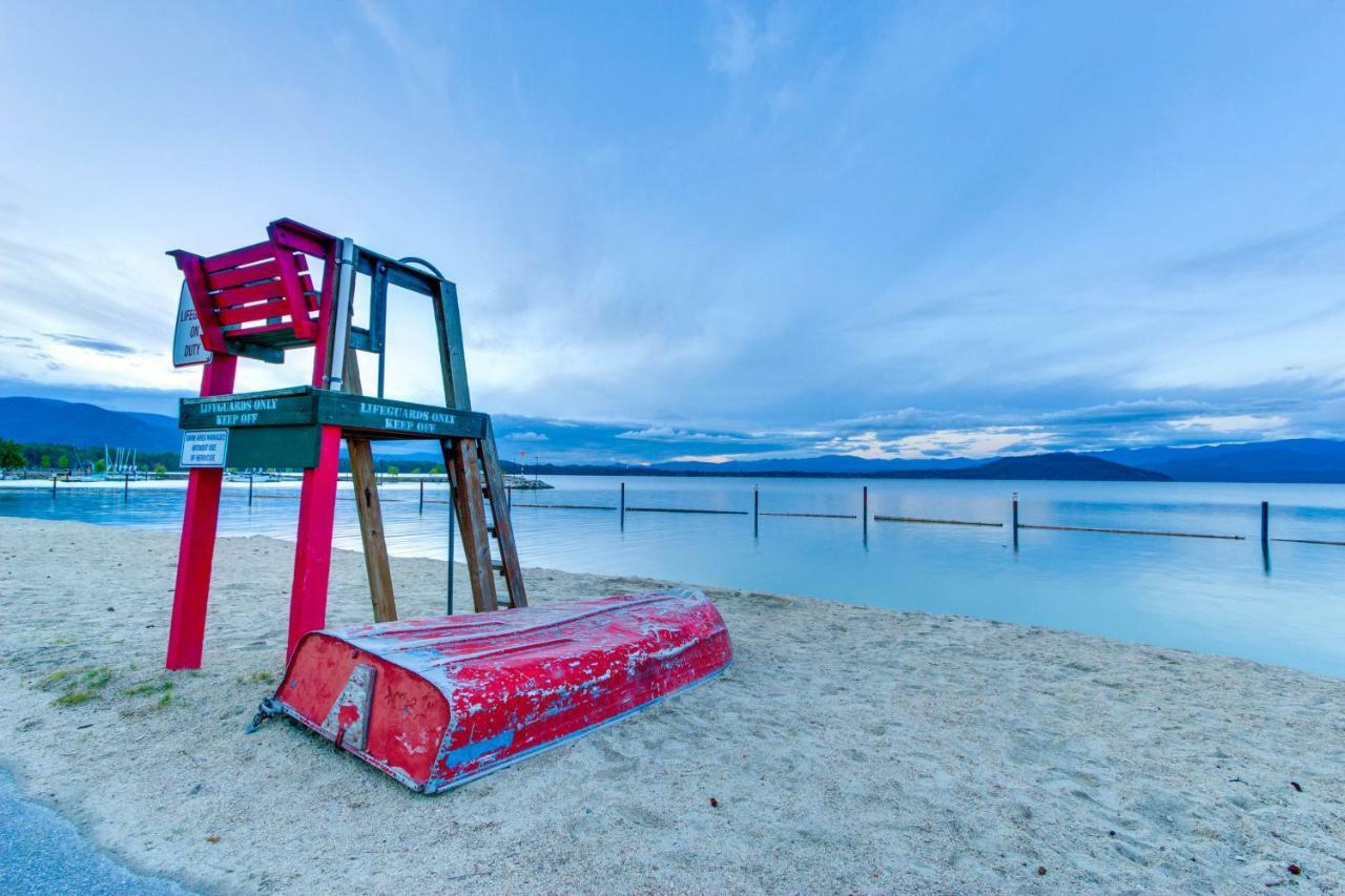 Bottle Bay Lakefront Lodge Sandpoint Esterno foto
