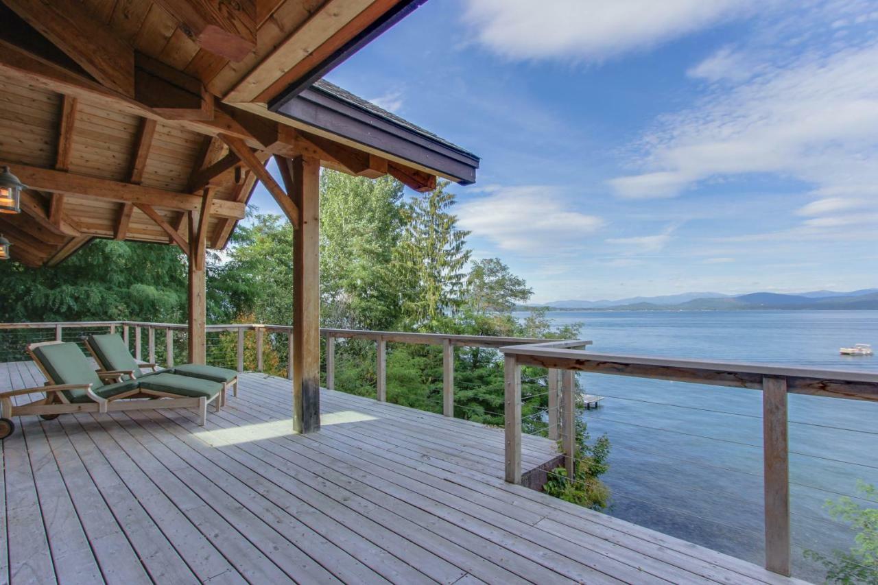 Bottle Bay Lakefront Lodge Sandpoint Esterno foto