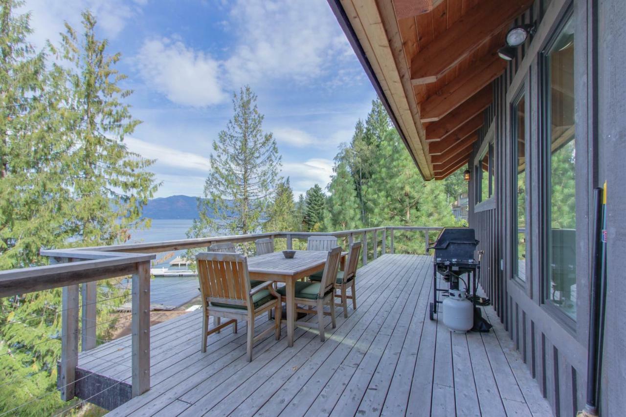 Bottle Bay Lakefront Lodge Sandpoint Esterno foto