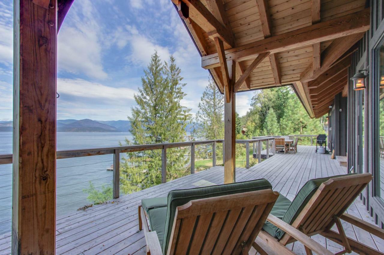 Bottle Bay Lakefront Lodge Sandpoint Esterno foto