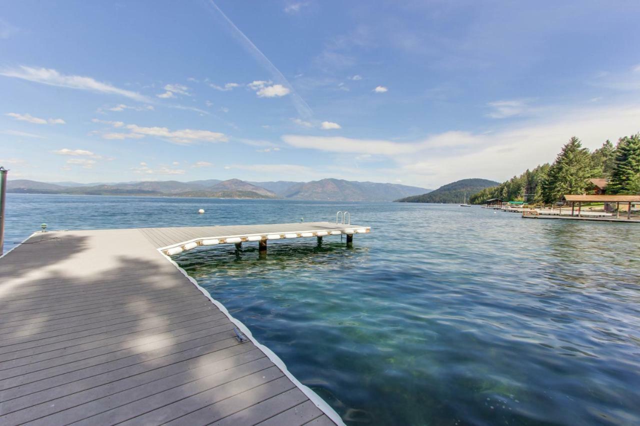 Bottle Bay Lakefront Lodge Sandpoint Esterno foto